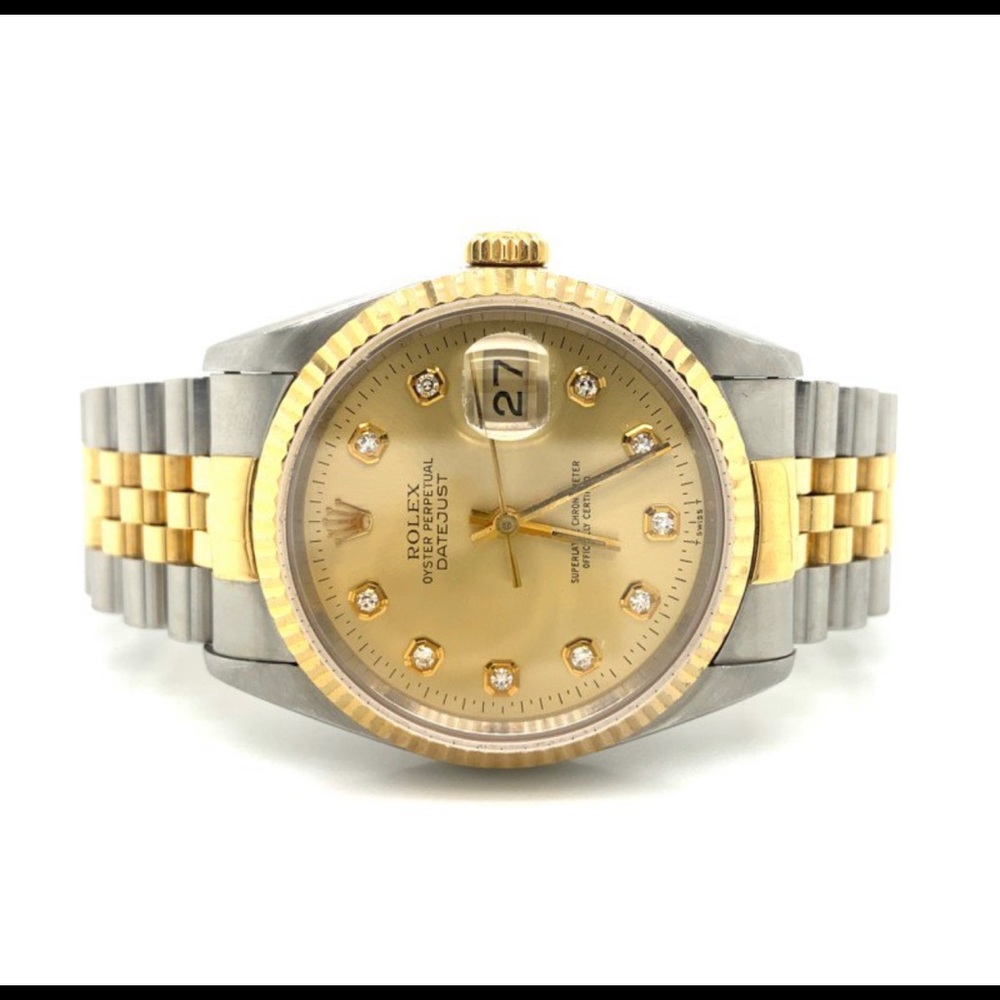 Designs Gents 2-tone Rolex Datejust 🤙🏾❤️